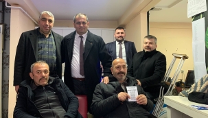 LİSELER MAHALLESİ MUHTAR ADAYI KİSBET MAHALLESİNİ KARIŞ KARIŞ GEZİYOR