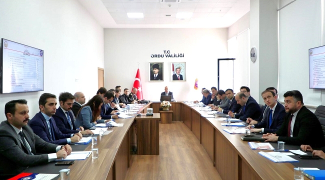 MART AYI İL GÜVENLİK VE ASAYİŞ TOPLANTISI YAPILDI