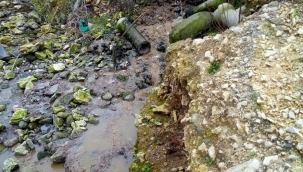 ORÇEV: "KANALİZASYON DEREYE AKIYOR, OBB VE DSİ SEYREDİYOR"