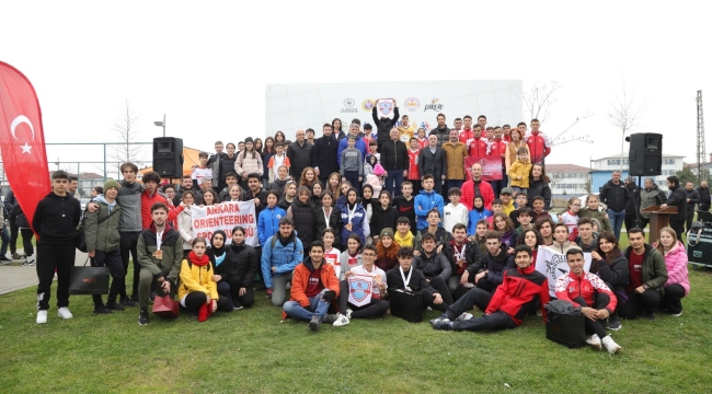 ORDU, ORYANTİRİNG YARIŞLARI'NA EV SAHİPLİĞİ YAPTI