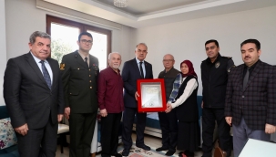 ŞEHİT TEMEL ARSLAN'IN AİLESİNE "ŞEHADET BELGESİ" VERİLDİ