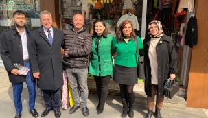 ÜNYE BELEDİYE BAŞKAN ADAYI TEVRAT KORKMAZ, HIZLI BAŞLADI