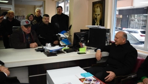 TSD ÜNYE ŞUBESİ'NDEN BAŞKAN TAVLI'YA TEŞEKKÜR