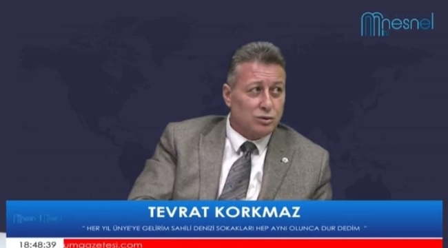 ÜNYE BELEDİYE BAŞKAN ADAYI KORKMAZ: "ÜNYE'YE İSTİHDAM GETİRECEK TEK ADAY BENİM"