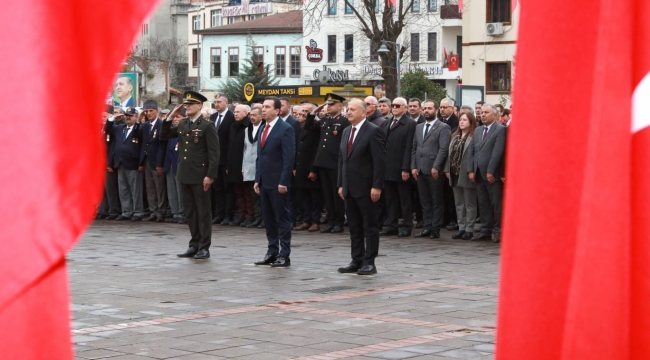 ÜNYE'DE ÇANAKKALE ŞEHİTLERİ ANILDI