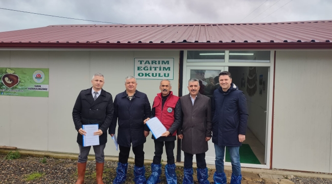 ÜNYE'DE TARIMDA BÜYÜK İŞBİRLİĞİ PROTOKOLÜ