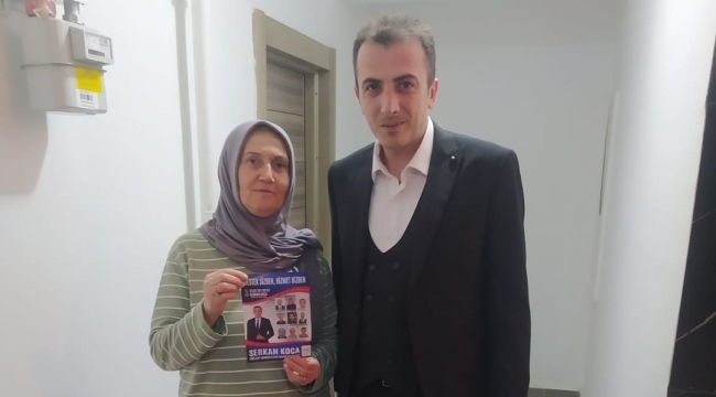 ÜNYE GÖLEVİ MAHALLESİ'NDE SERKAN KOCA İSMİ ÖN PLANDA
