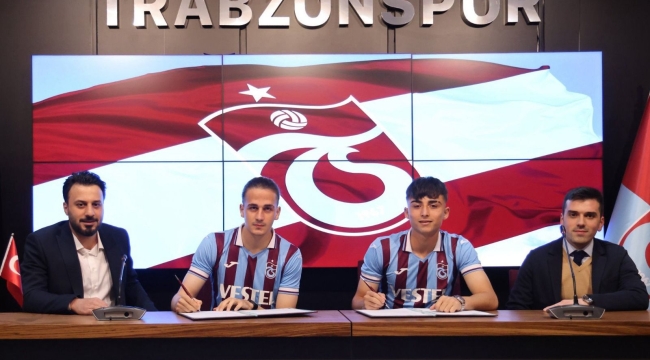 ÜNYELİ MUHAMMED ALİ TRABZONSPOR İLE PROFESYONEL SÖZLEŞME İMZALADI