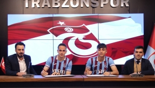 ÜNYELİ MUHAMMED ALİ TRABZONSPOR İLE PROFESYONEL SÖZLEŞME İMZALADI