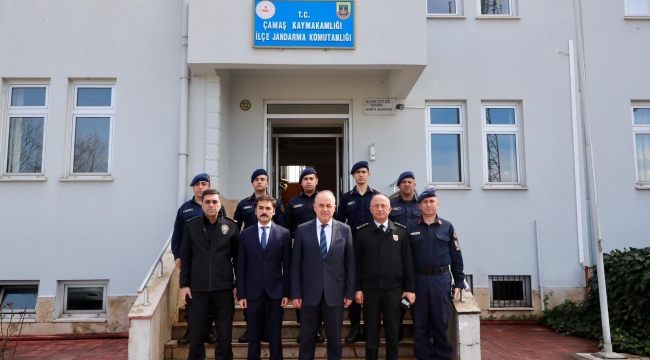 VALİ EROL, ÇAMAŞ VE KABATAŞ İLÇELERİNİ ZİYARET ETTİ