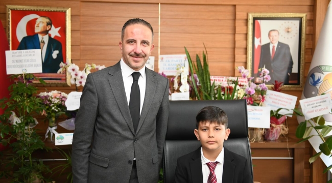 BAŞKAN ALBAYRAK, KOLTUĞUNU BORA EMİR ATEŞLİ'YE TESLİM ETTİ