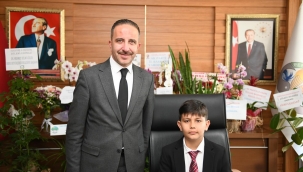 BAŞKAN ALBAYRAK, KOLTUĞUNU BORA EMİR ATEŞLİ'YE TESLİM ETTİ