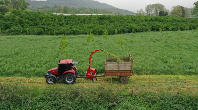 BÜYÜKŞEHRİN TARIM MAKİNELERİ ÇALIŞIYOR
