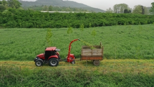 BÜYÜKŞEHRİN TARIM MAKİNELERİ ÇALIŞIYOR