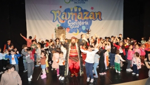 İFTAR BİTİYOR ÇOCUKLAR İÇİN EĞLENCE BAŞLIYOR