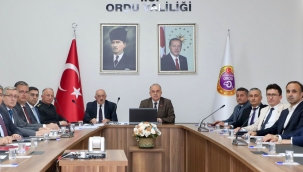 ORDU'DA SEFERBERLİK VE SAVAŞ HAZIRLIKLARI TOPLANTISI YAPILDI