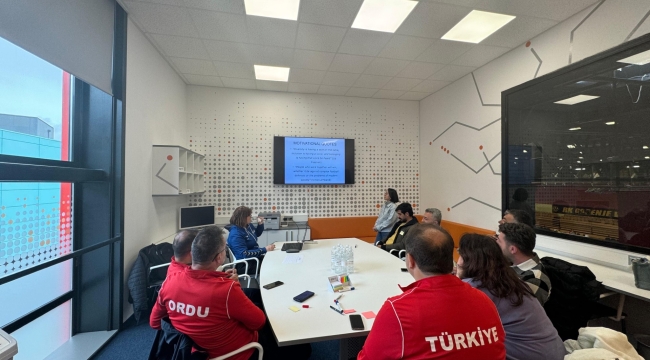 ORDU GENÇLİK VE SPOR EKİBİ PROJE TANITIMINDA