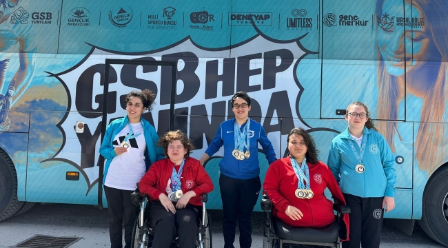 PARA YÜZME'DE ORDU MADALYALARI TOPLADI