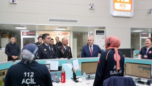 VALİ EROL'DAN KURUMLARA BAYRAM ZİYARETİ