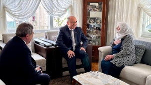 VALİ EROL, HANE ZİYARETLERİNİ ARALIKSIZ SÜRDÜRÜYOR