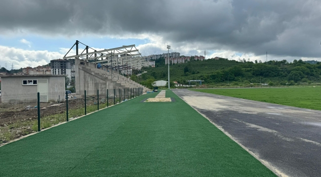 ATLETİZM SAHASI HAZİRAN AYINDA HİZMETE GİRİYOR