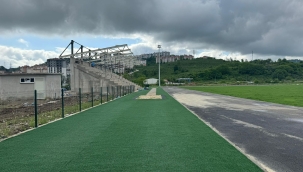 ATLETİZM SAHASI HAZİRAN AYINDA HİZMETE GİRİYOR