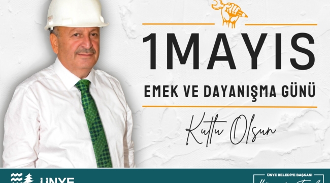 BAŞKAN TAVLI, "ALIN TERİ KUTSALDIR"