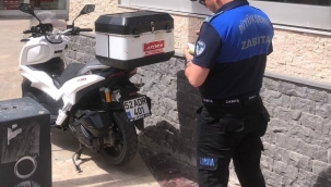 BÜYÜKŞEHİR ZABITASI'NDAN KAPALI CADDE DENETİMİ