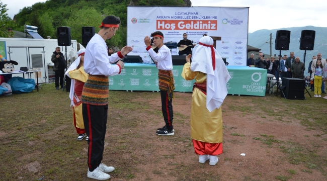 ÇATALPINAR'DA HIDIRELLEZ COŞKUSU