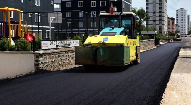 DOLUNAY MAHALLESİ ASFALT İLE BULUŞTU