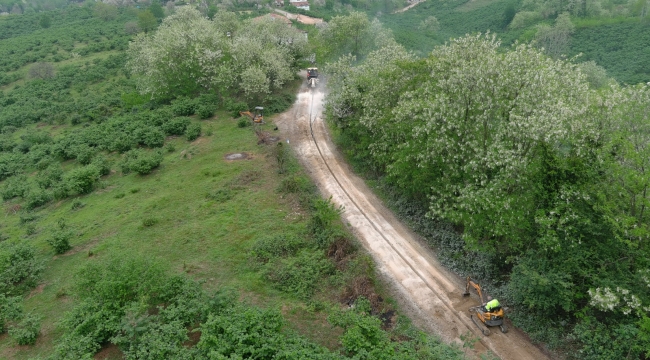 FATSA İLÇESİ YAPRAKLI MAHALLESİNİN İÇME SUYU HATLARI YENİLENDİ