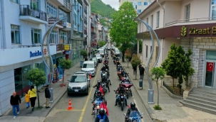 ORDU CADDELERİ 4 KUŞAK ARAÇLA RENKLENDİ