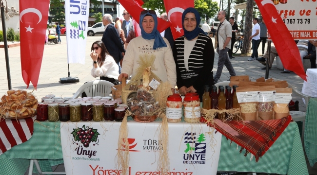 ÜNYE TÜRK MUTFAĞI HAFTASI'NA EV SAHİPLİĞİ YAPTI