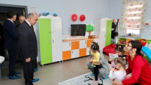 VALİ EROL'DAN ÖZEL EĞİTİM OKULLARINA ZİYARET