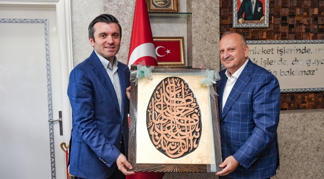 BAKAN YARDIMCISI KIRAN'DAN ÜNYE BELEDİYESİNE ZİYARET