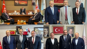 BAŞKAN TAVLI'DAN BAŞKENT TEMASLARI