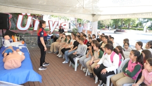 HALKA AÇIK İLK YARDIM EĞİTİMİ ÜNYE'DE