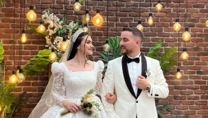 İREM VE ERTUĞRUL ÇİFTİ MUHTEŞEM BİR DÜĞÜNLE EVLENDİ