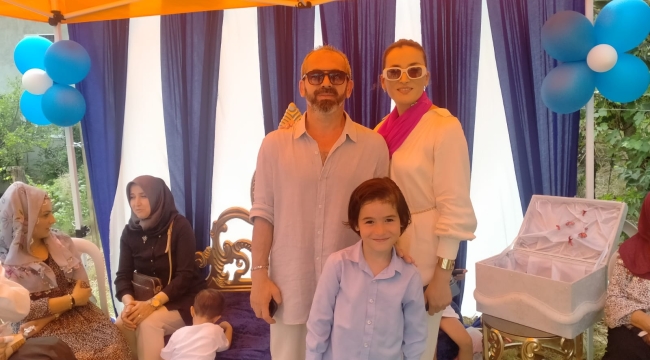 İŞ İNSANI ÜZEYİR OCAK'IN OĞLU ULUS KEREM ERKEKLİĞE İLK ADIMINI ATTI