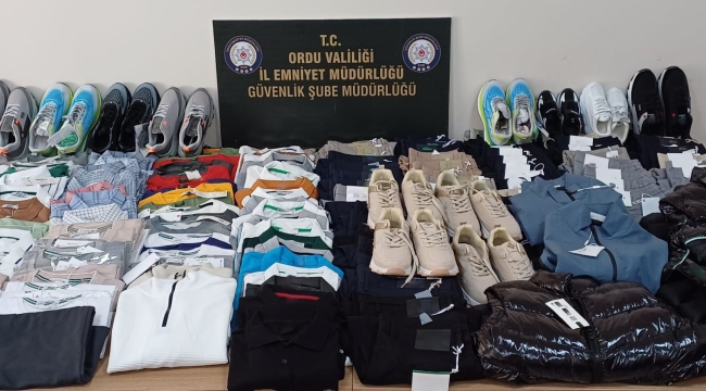 ORDU'DA 188 İMİTASYON ÜRÜNE EL KONULDU