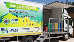 ÜNYE BELEDİYESİ ATIK GETİRME MERKEZİ HİZMETE AÇILDI