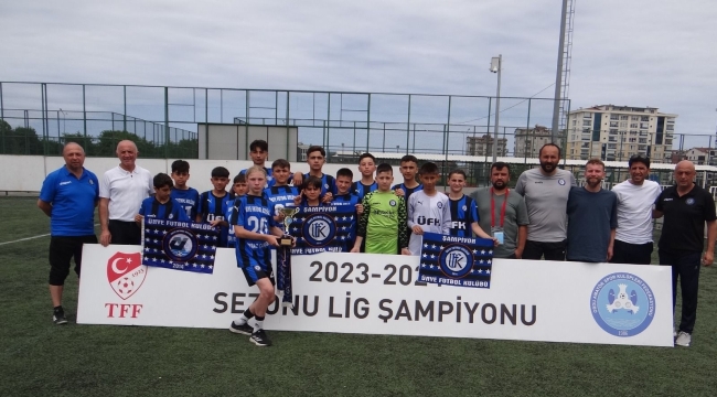 ÜNYE FUTBOL KULÜBÜNDEN BİR ŞAMPİYONLUK DAHA!