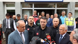 AFAD BAŞKANI MEMİŞ ORDU'DA