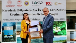 ARI ÜRÜNLERİ ÜRETİMİNİN ÇEŞİTLENDİRİLMESİ PROJESİ TANITILDI