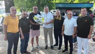 "AŞKIN DÜNKÜ ÇOCUKLARI" SETİNE MORAL DOLU ZİYARET