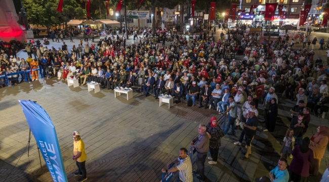 BAŞKAN TAVLI, "ÜLKEMİZ 15 TEMMUZ RUHUYLA YÜKSELMEYE DEVAM EDECEKTİR"