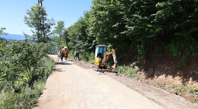 KABADÜZ İLÇESİ AKGÜNEY MAHALLESİ İÇME SUYU HATLARINA KAVUŞUYOR