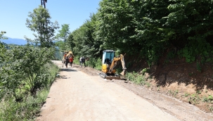 KABADÜZ İLÇESİ AKGÜNEY MAHALLESİ İÇME SUYU HATLARINA KAVUŞUYOR