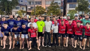 MANYETİK KUM GECE FUTBOL TURNUVASI DEVAM EDİYOR