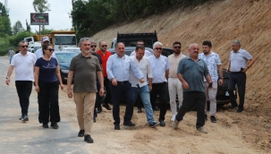 MİLLETVEKİLİ HAMARAT, ÜNYE'DE DEVAM EDEN ULAŞIM, KÜLTÜR VE SAĞLIK YATIRIMLARINI YERİNDE İNCELEDİ